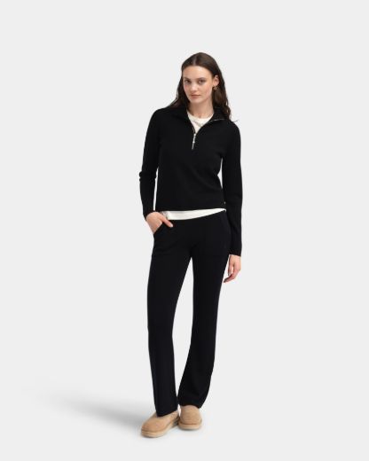 Bilde av WoolLand Himmeltinden Knitted Top W Svart